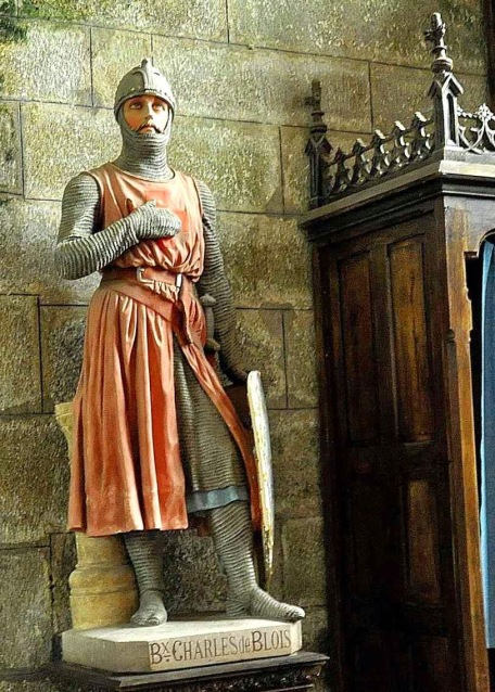 Beato Charles de Blois, duque da Bretanha, igreja Notre-Dame de Bulat-Pestivien